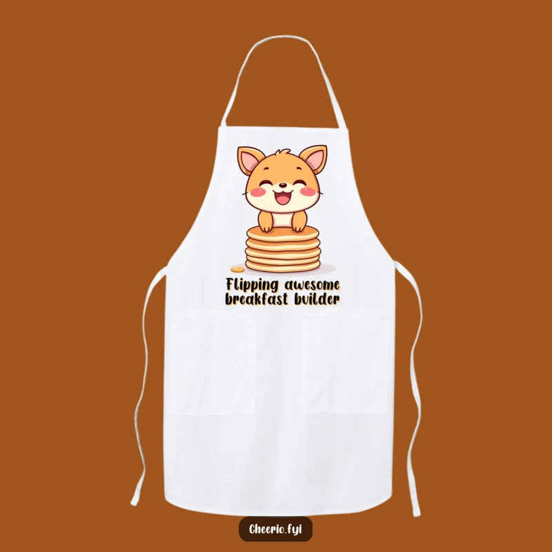Funny Pancake Animal Apron: Grin & Stack - Chef's Delight & Perfect Funny Gift