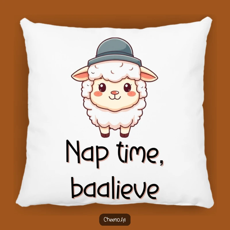 Funny Sheep Pillow - Cozy & Hilarious Home Decor Accent