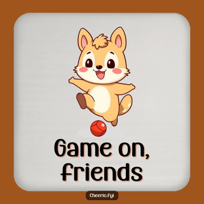 Funny Animal Kicker Drink Coaster, Protect Surfaces with Playful Action