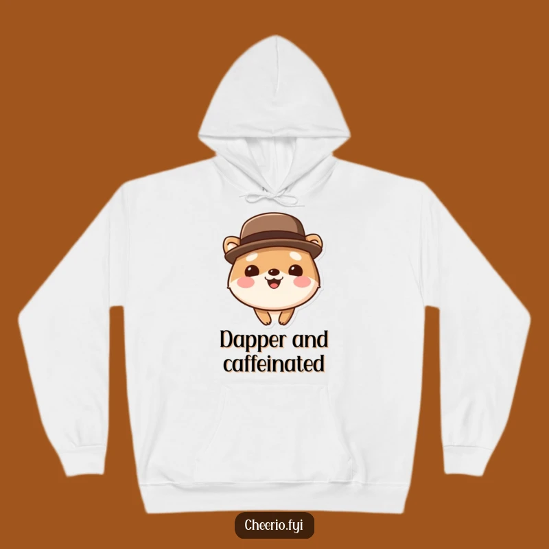 Funny Bowler Hat Animal Hoodie - Cozy Classy Fun - The Ultimate Funny Gift