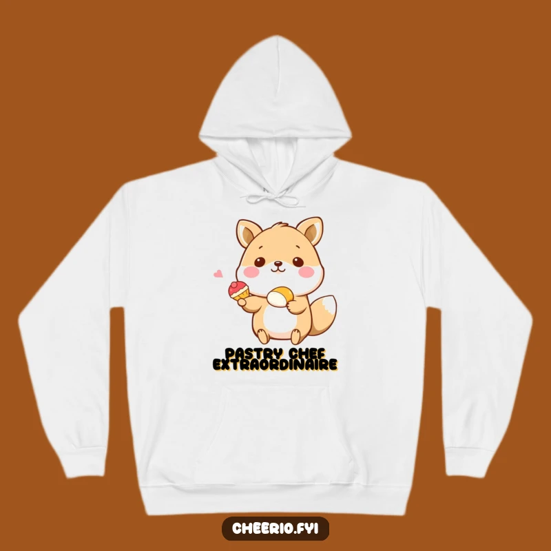 Funny Happy Animal Pastry Hoodie: Cozy Comfort with a Sweet Touch