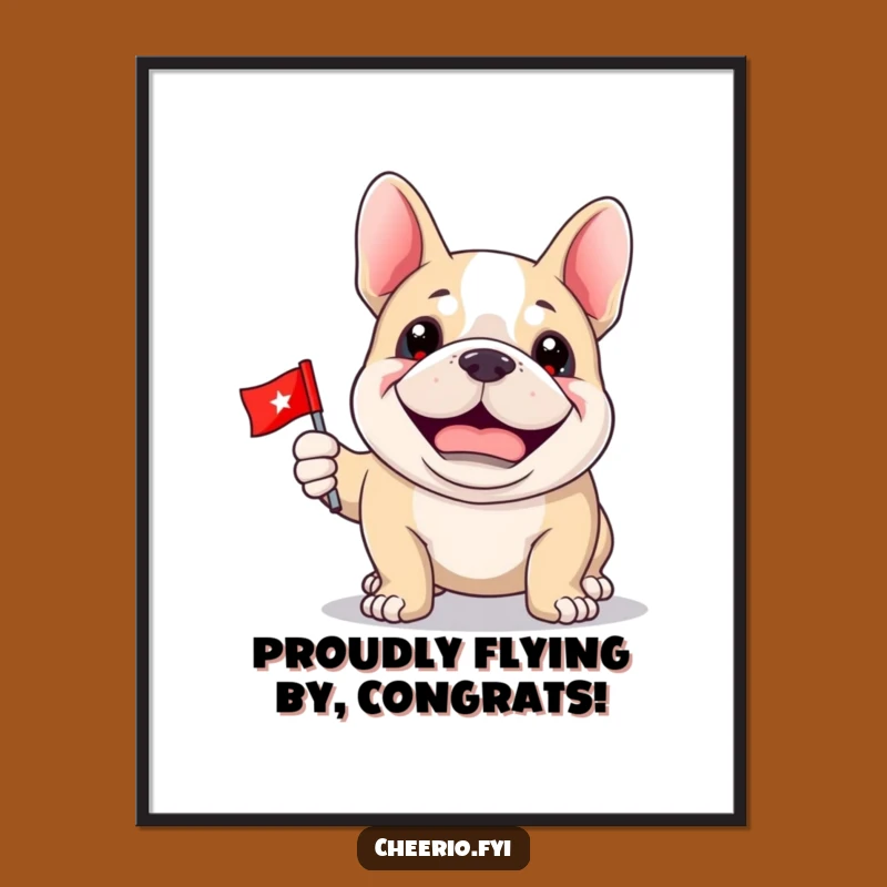 Funny Free Printable Bulldog Wall Art: Proud Flags for Patriotic Decor!