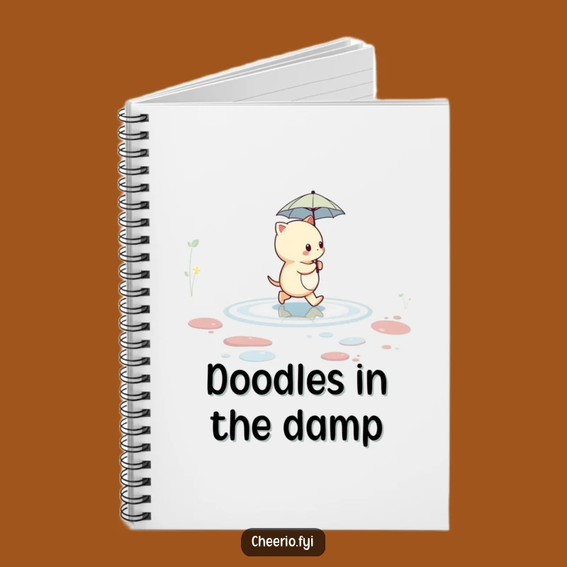 Funny Creature Umbrella Notebook: Jot Down Ideas with a Humorous Flair