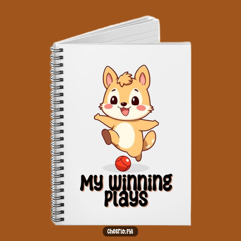 Funny Animal Kicker Notebook, Jot Down Playful Ideas with Action