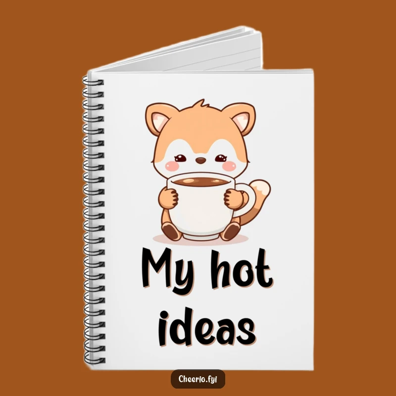 Funny Cocoa Animal Notebook: Jot Down Ideas with Cozy Cocoa Warmth!