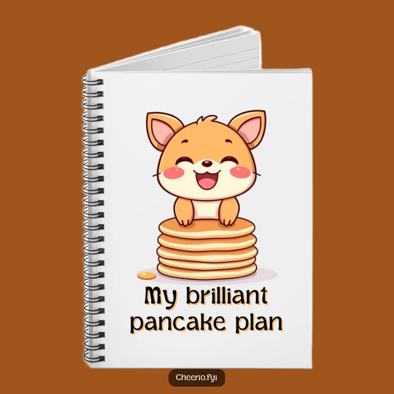 Funny Pancake Animal Notebook: Grin & Stack - Jot Down Fun & Hilarious Funny Gift