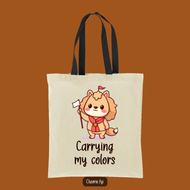 Funny Proud Animal Flag Tote Bag: Carry Your Spirit, Practical Humorous Gift