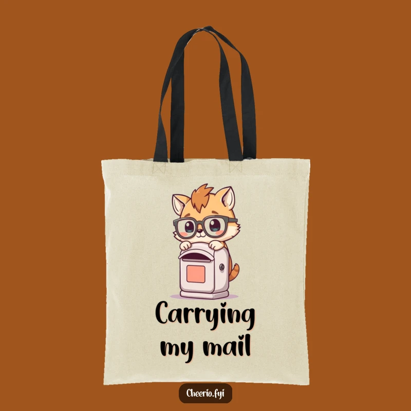 Funny Tripping Animal Tote: Oops Moment - Carry Your Comedy Bag