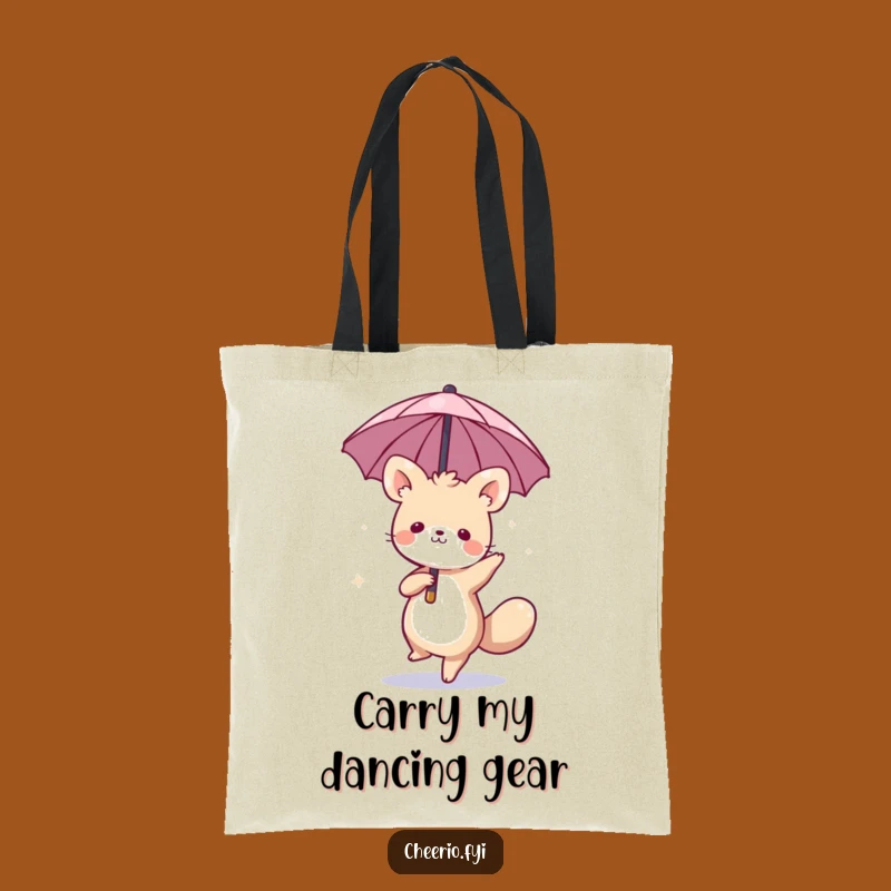 Funny Whimsical Animal Umbrella Tote Bag: Carry Your Joyful Spirit
